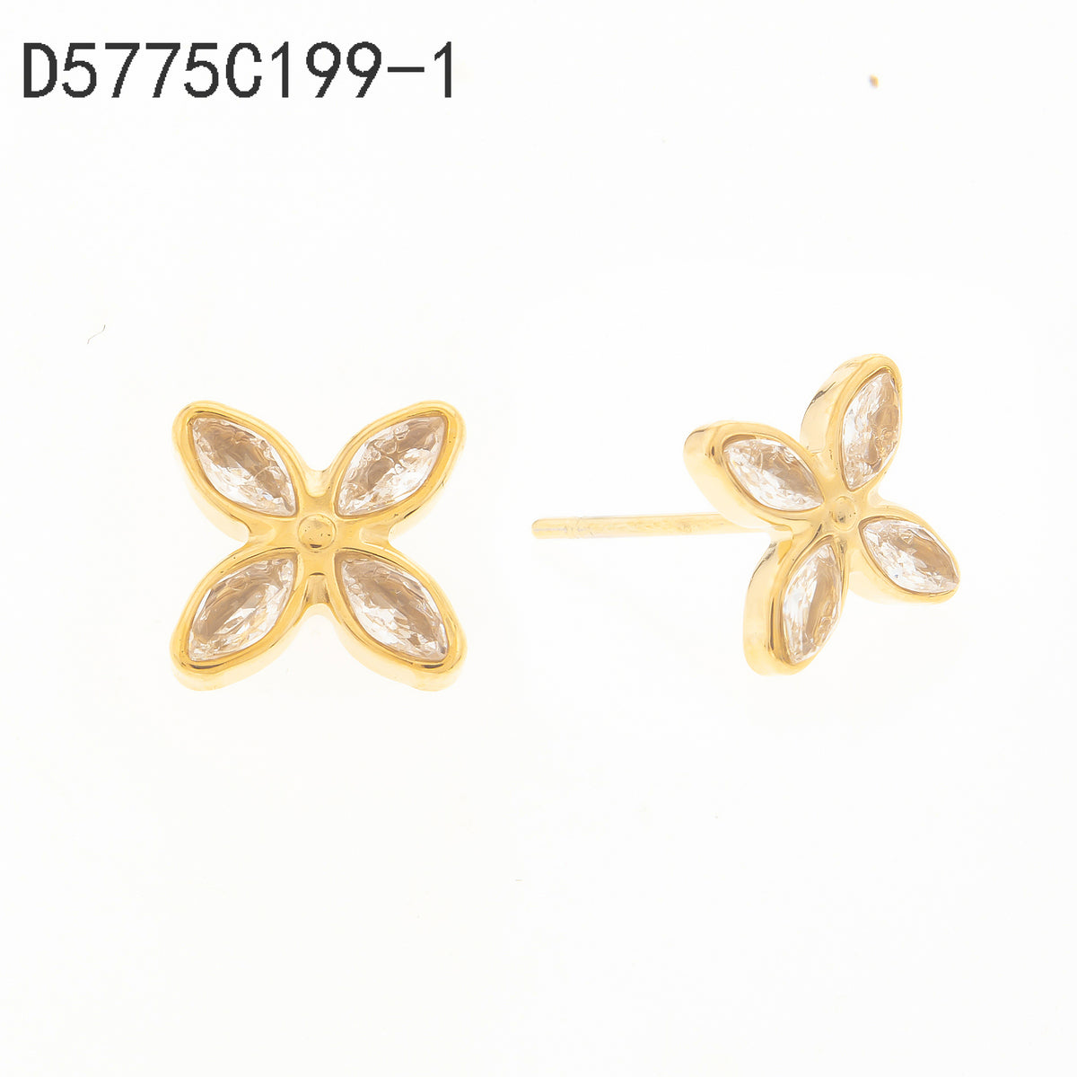 Pendientes Dorado