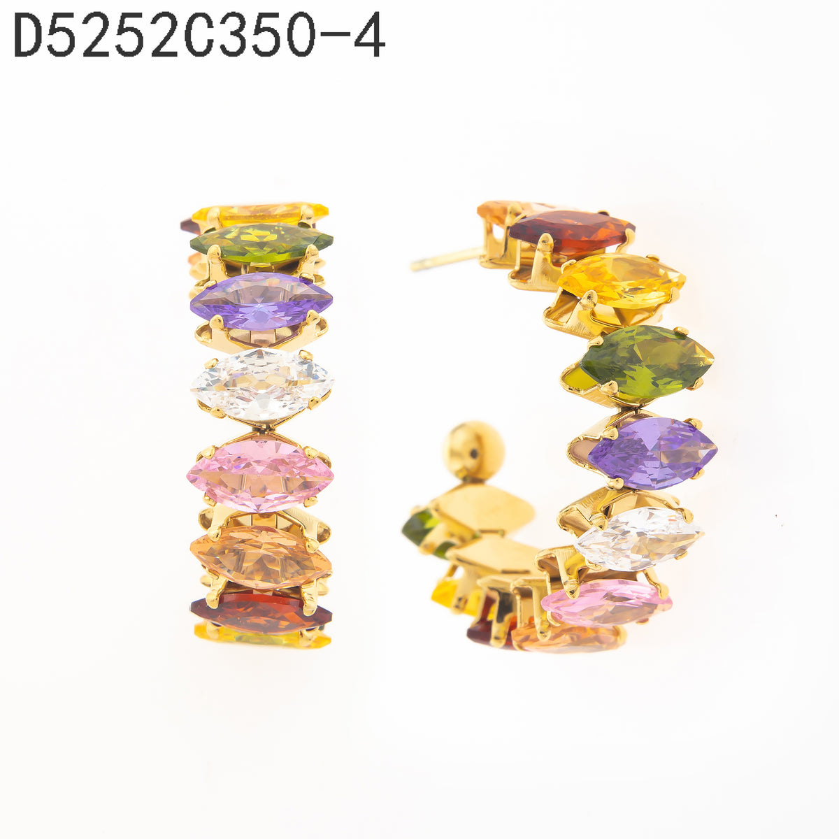 Pendientes Malaquita