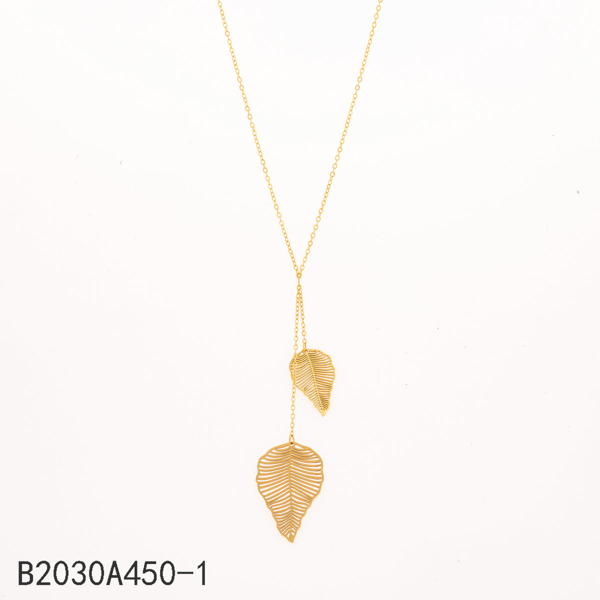 Collar  Dorado Hoja