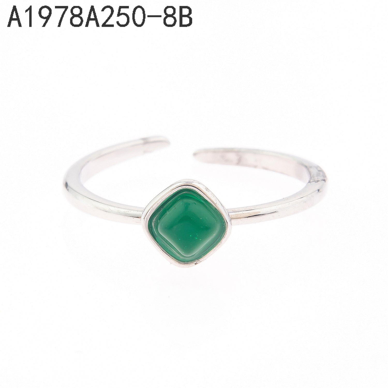 Anillo Square Minimal Stone