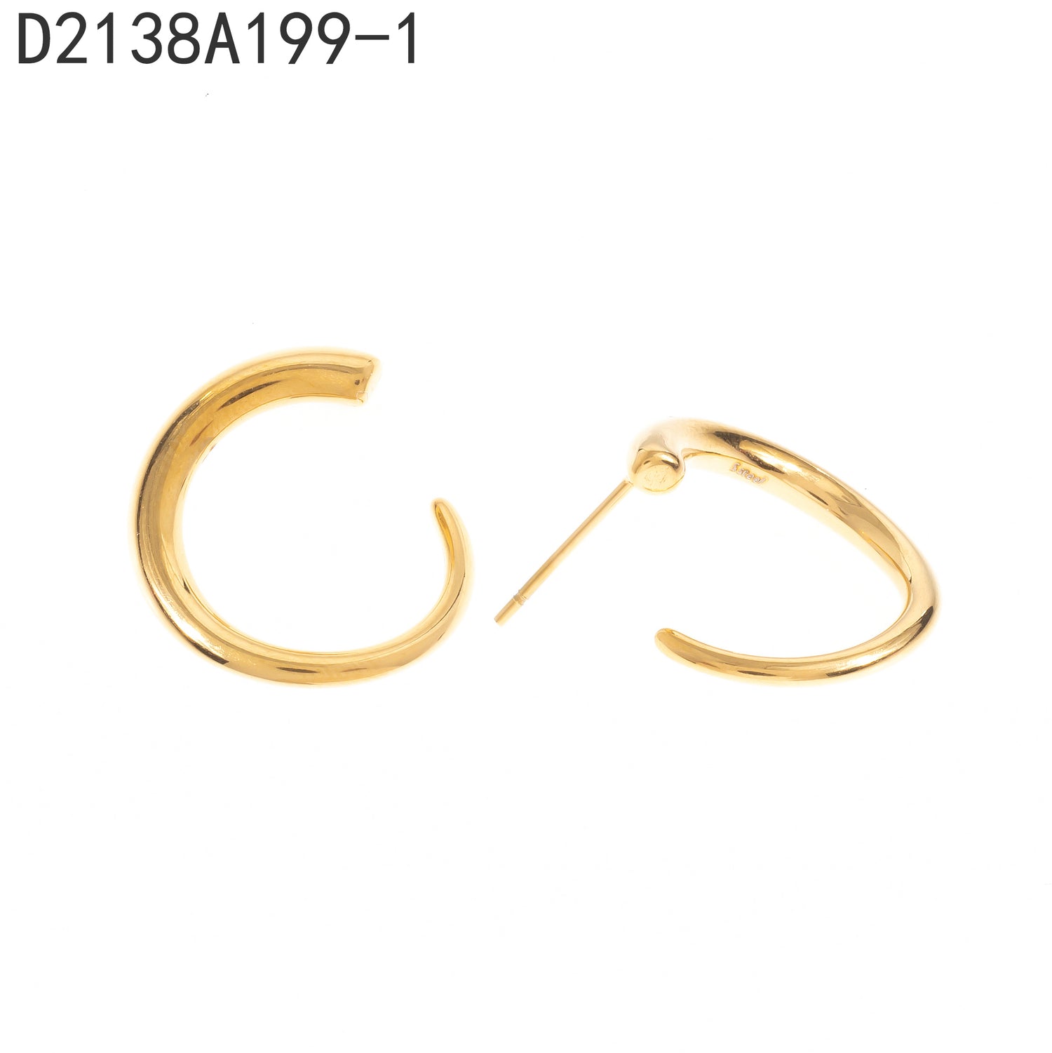 Pendientes Oro Grueso 14K