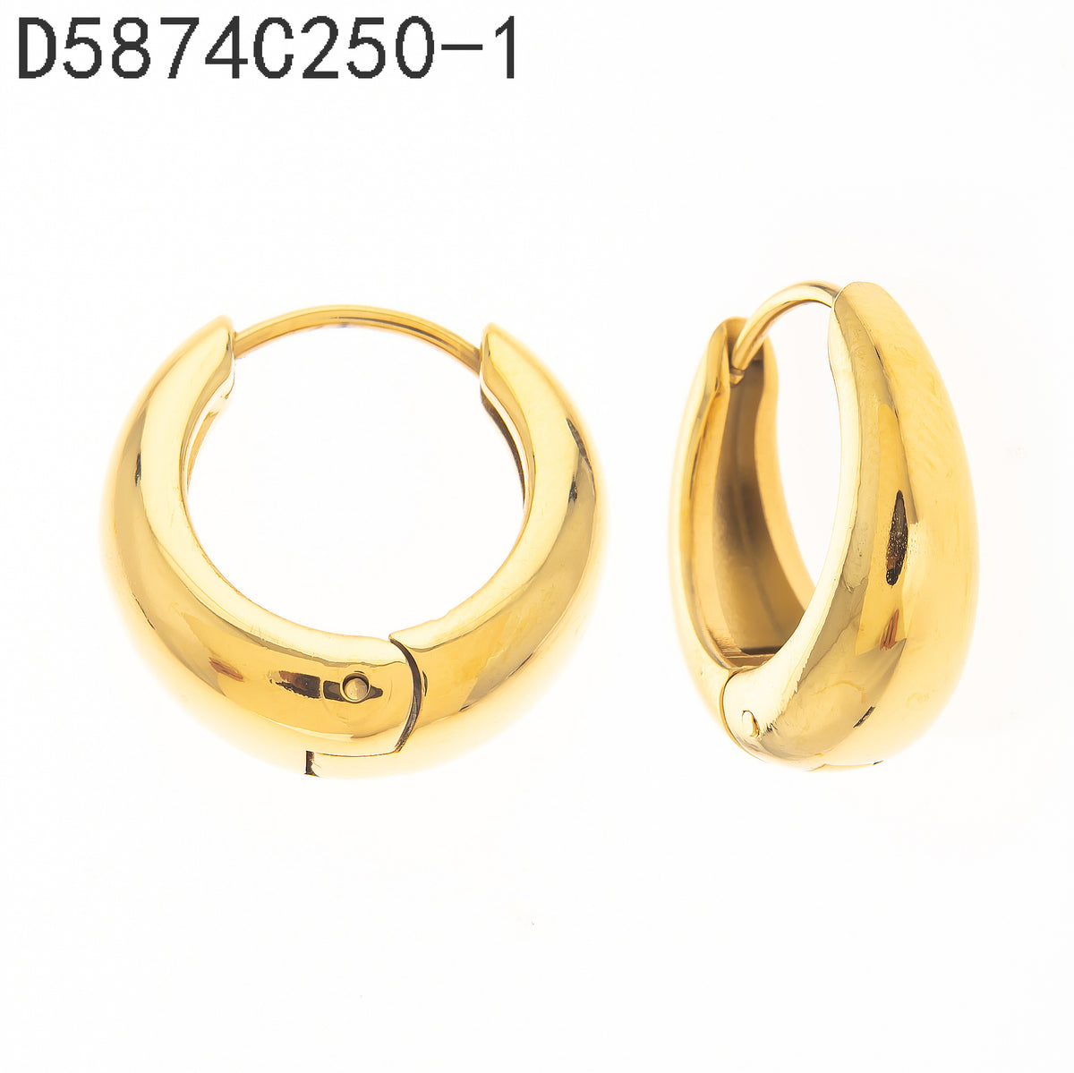Pendientes Dorado