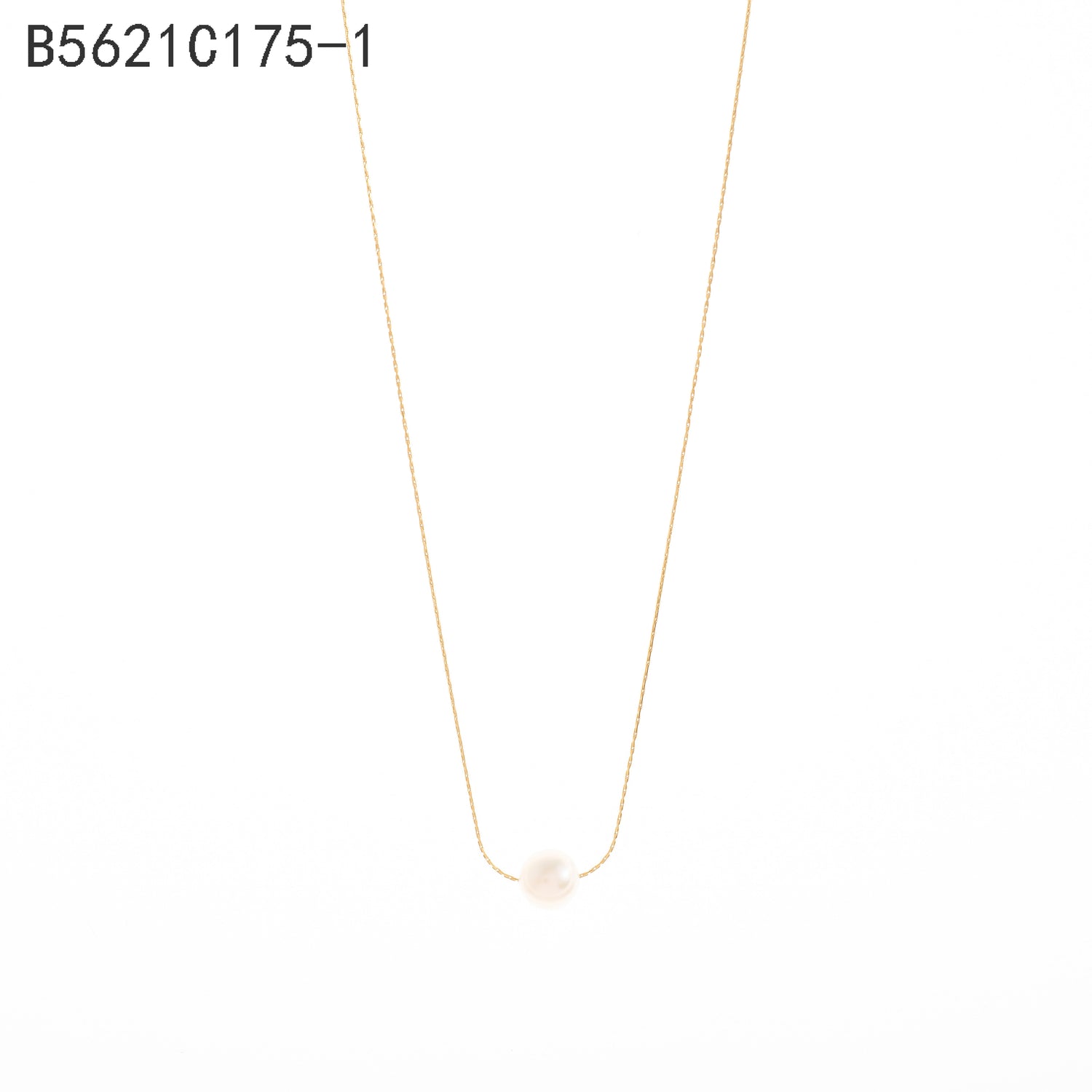 Collar de perlas Oro Grueso 14K