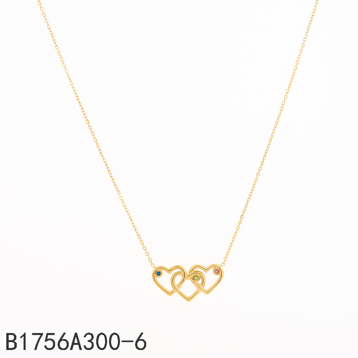 Collar Piedra color mixto