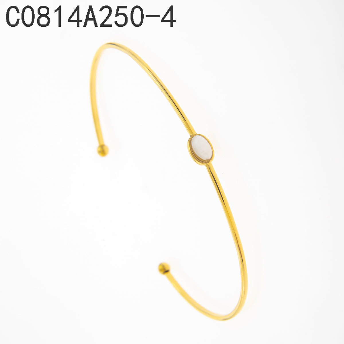 Brazalete Cuarzo rosa