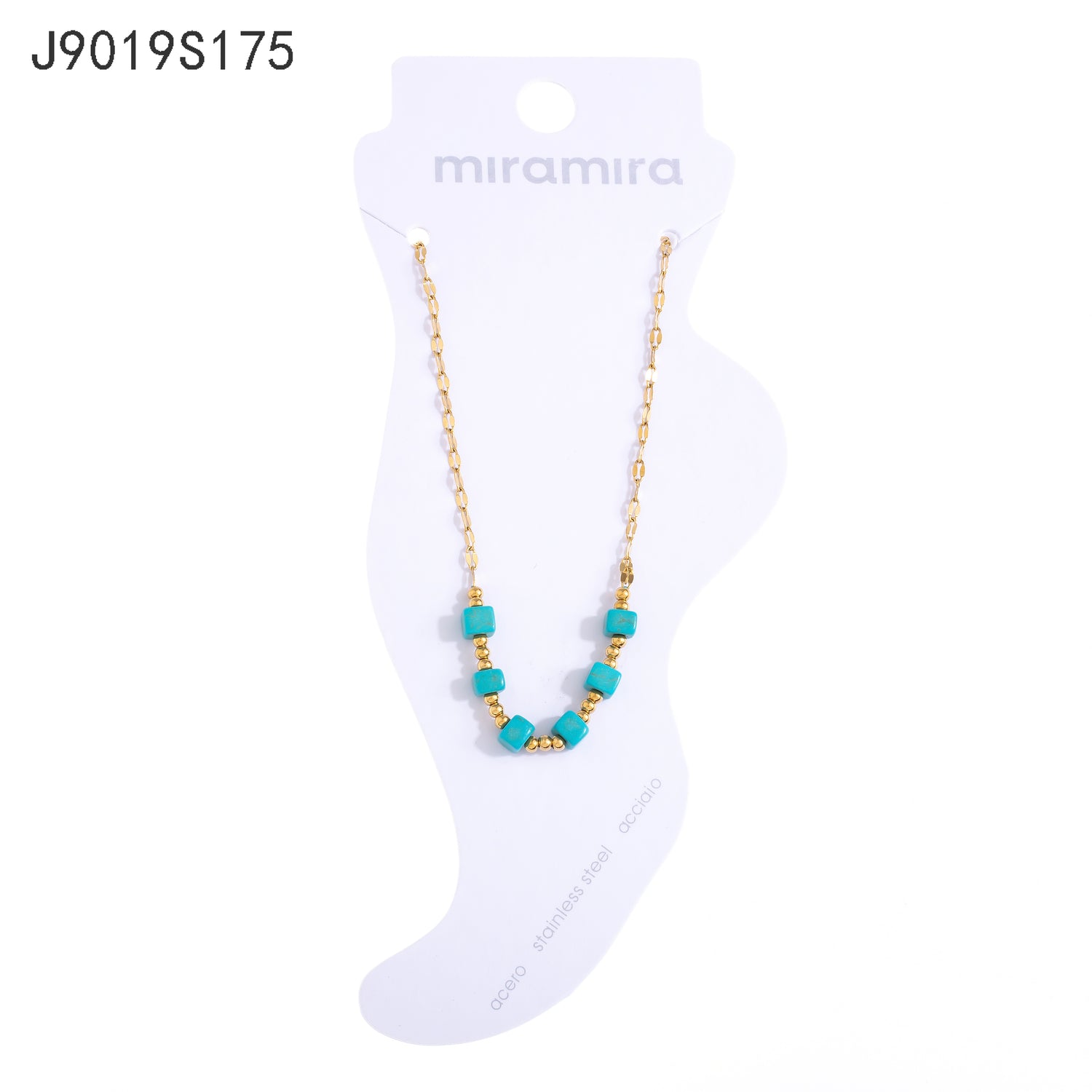 Tobillera Oro Grueso 14K