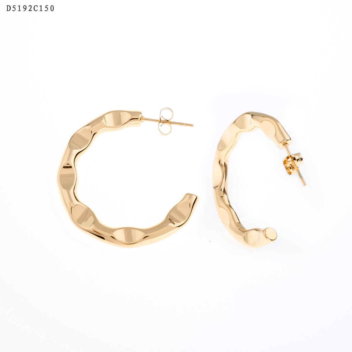 Pendientes Oro Grueso 14K