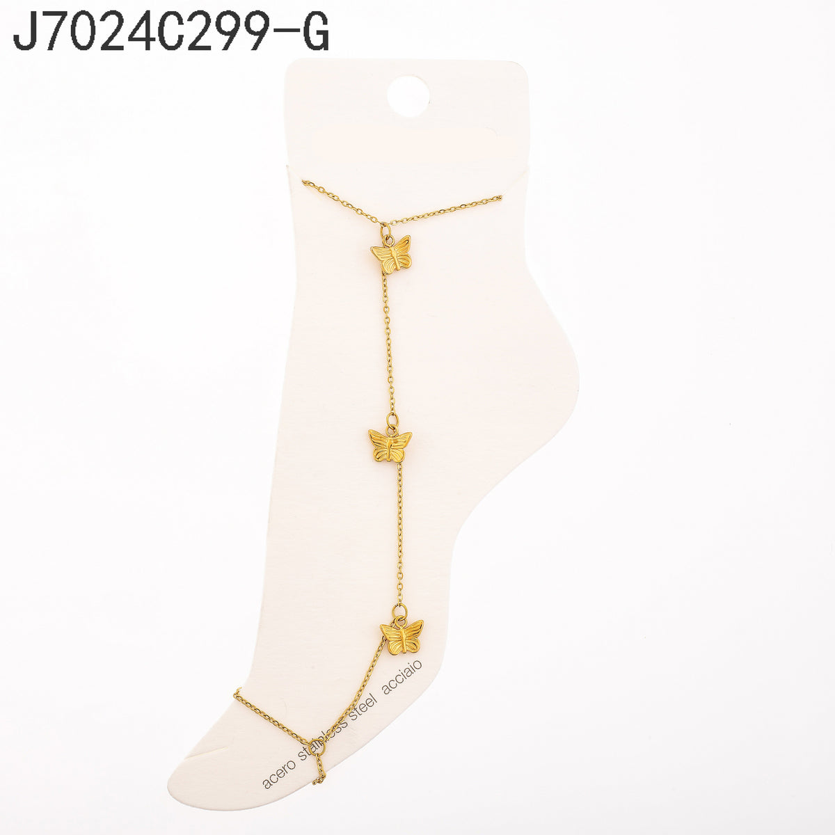 Tobillera  Dorado