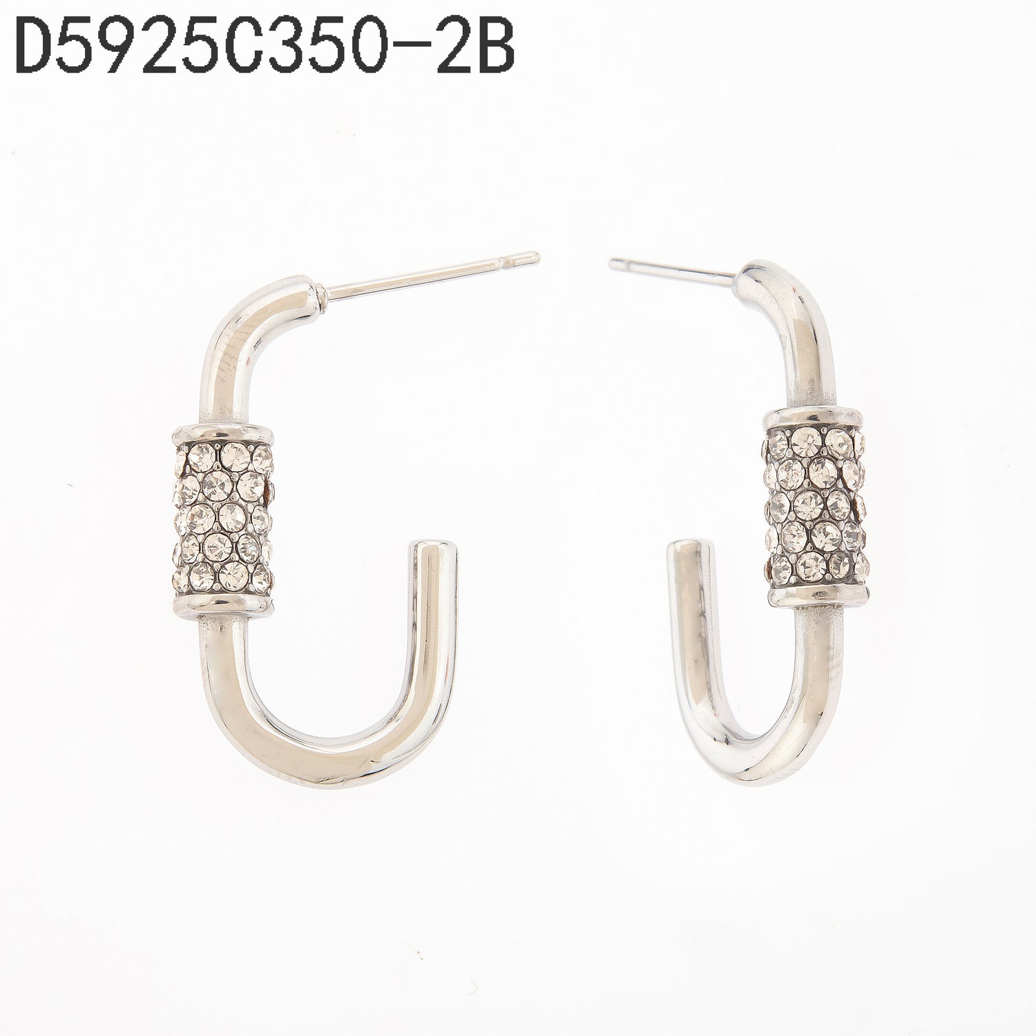 Pendientes de circón (plata)