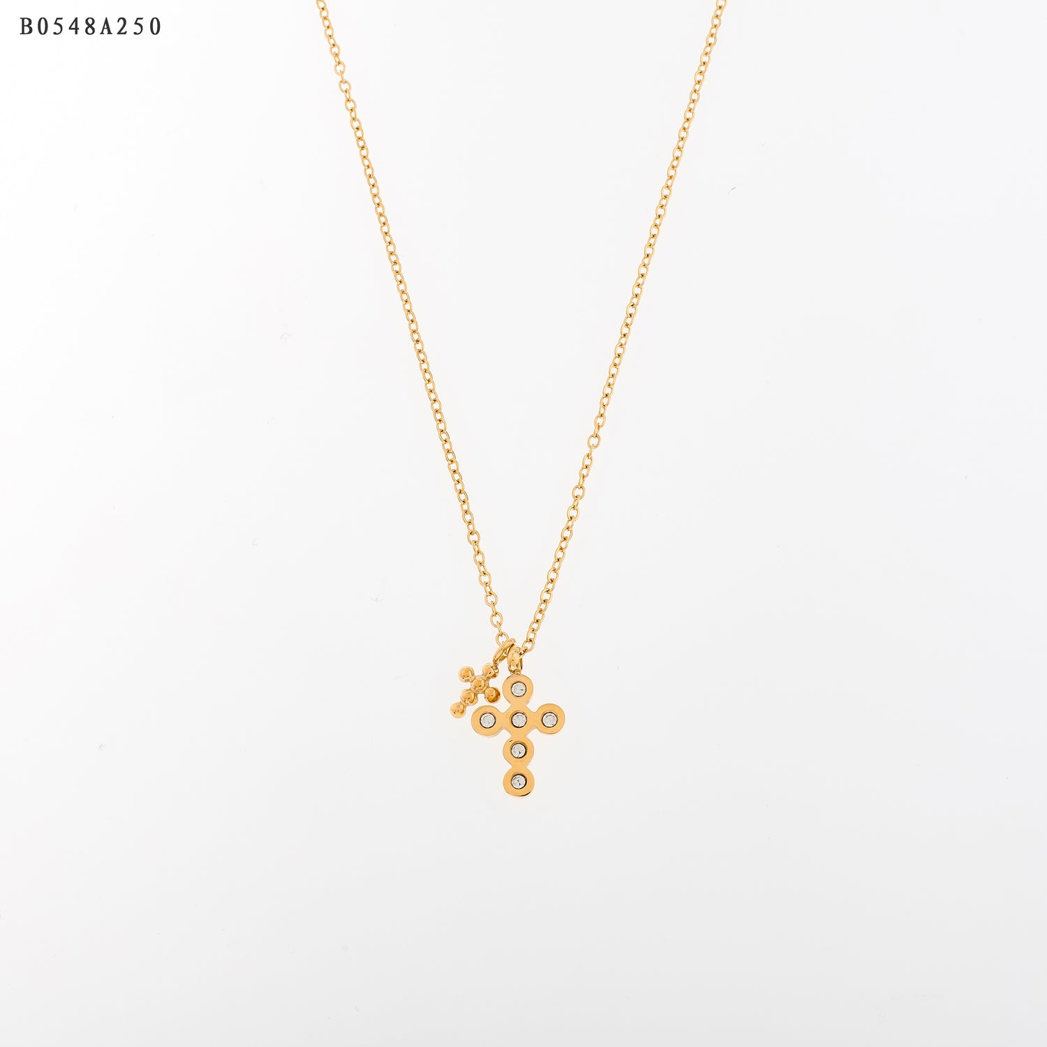 Collar Cruz Brillante
