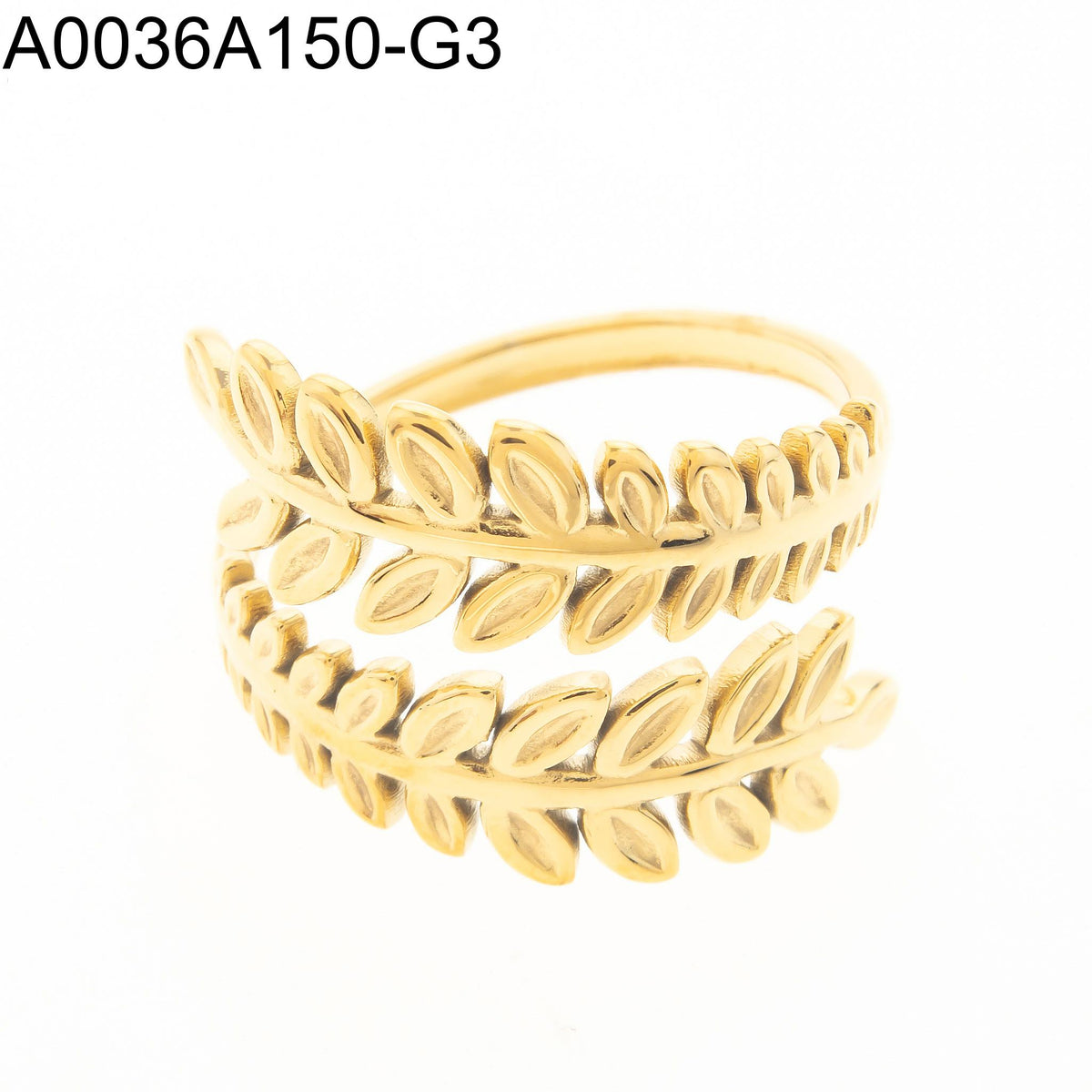 Anillo  Dorado Rama