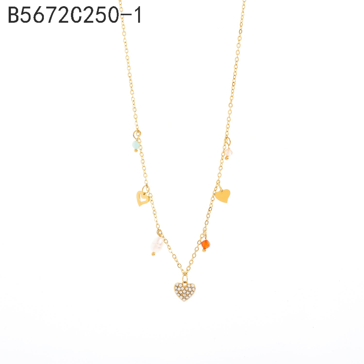 Collar de perlas Oro Grueso 14K