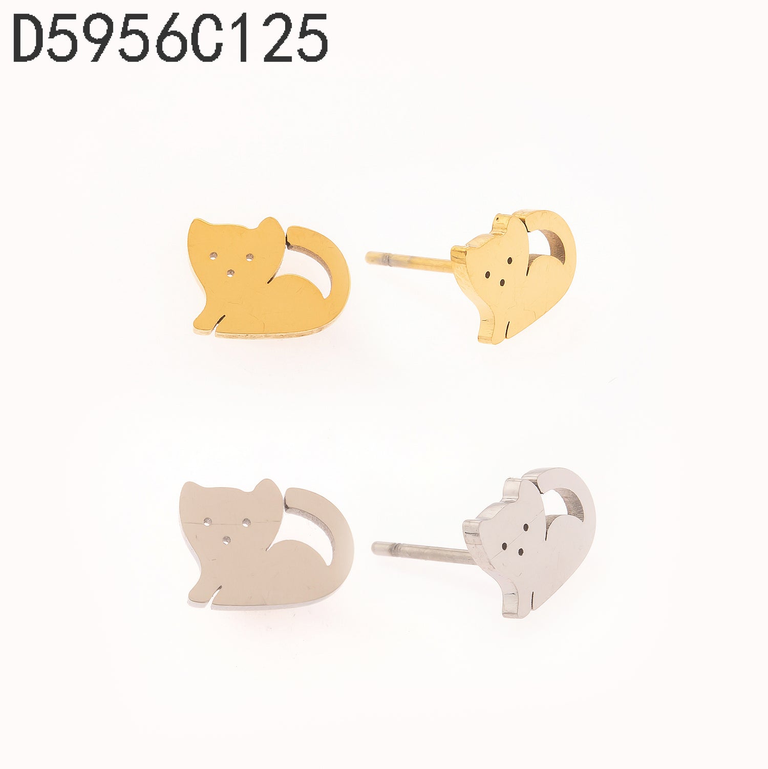Pendientes de hebilla (plata)