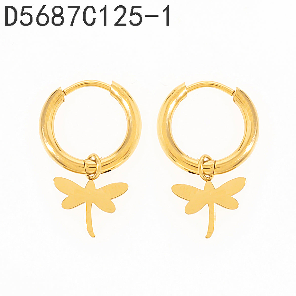 Pendientes Dorado