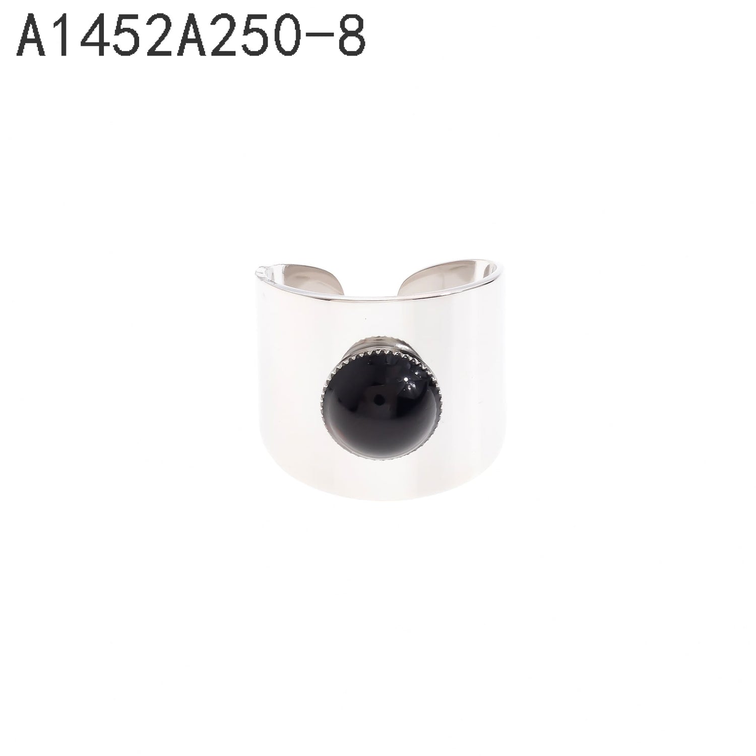 Anillo Round Stone Statement
