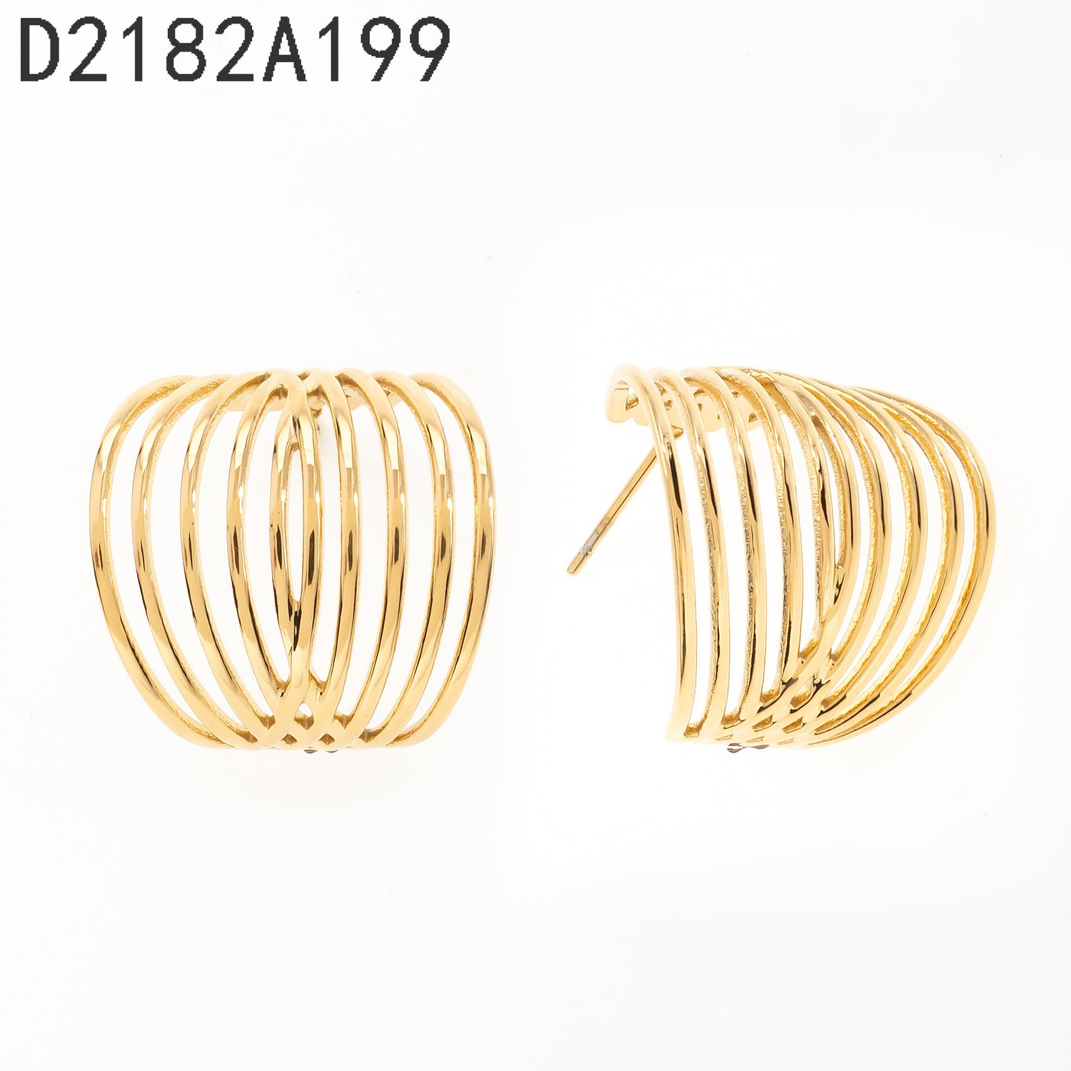 Pendientes Oro Grueso 14K