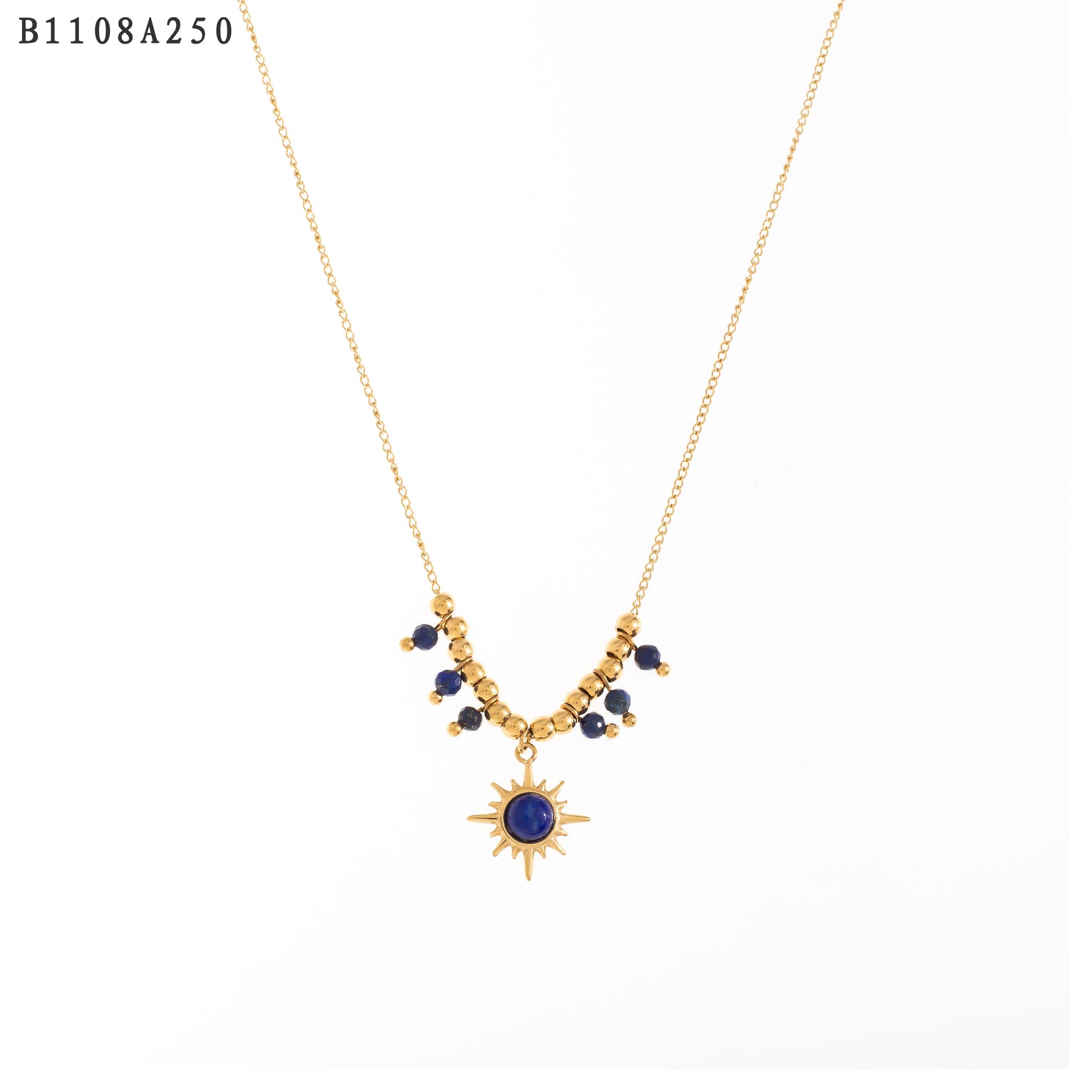 Collar Sun Stone Charm