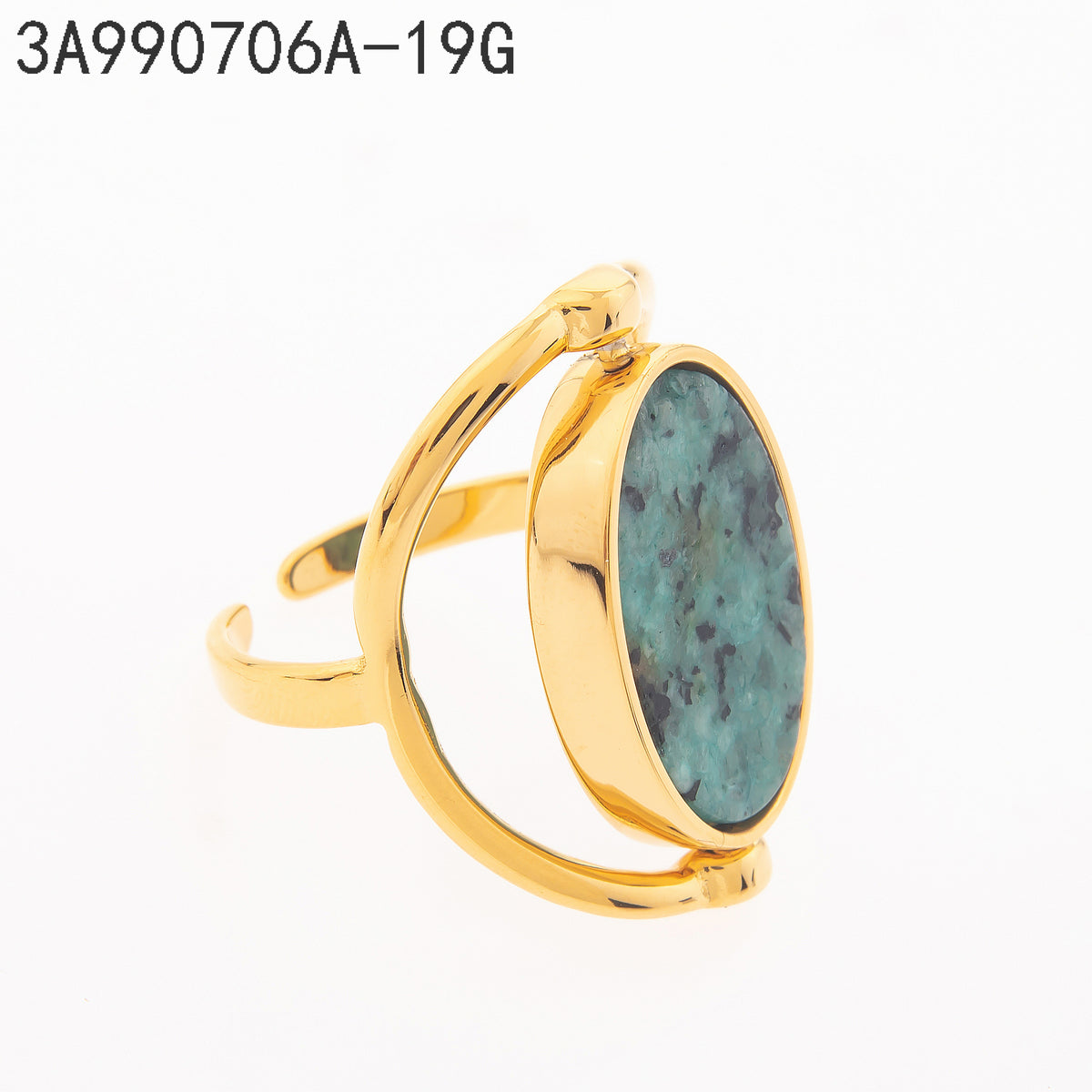 Anillo Pino africano Dorado