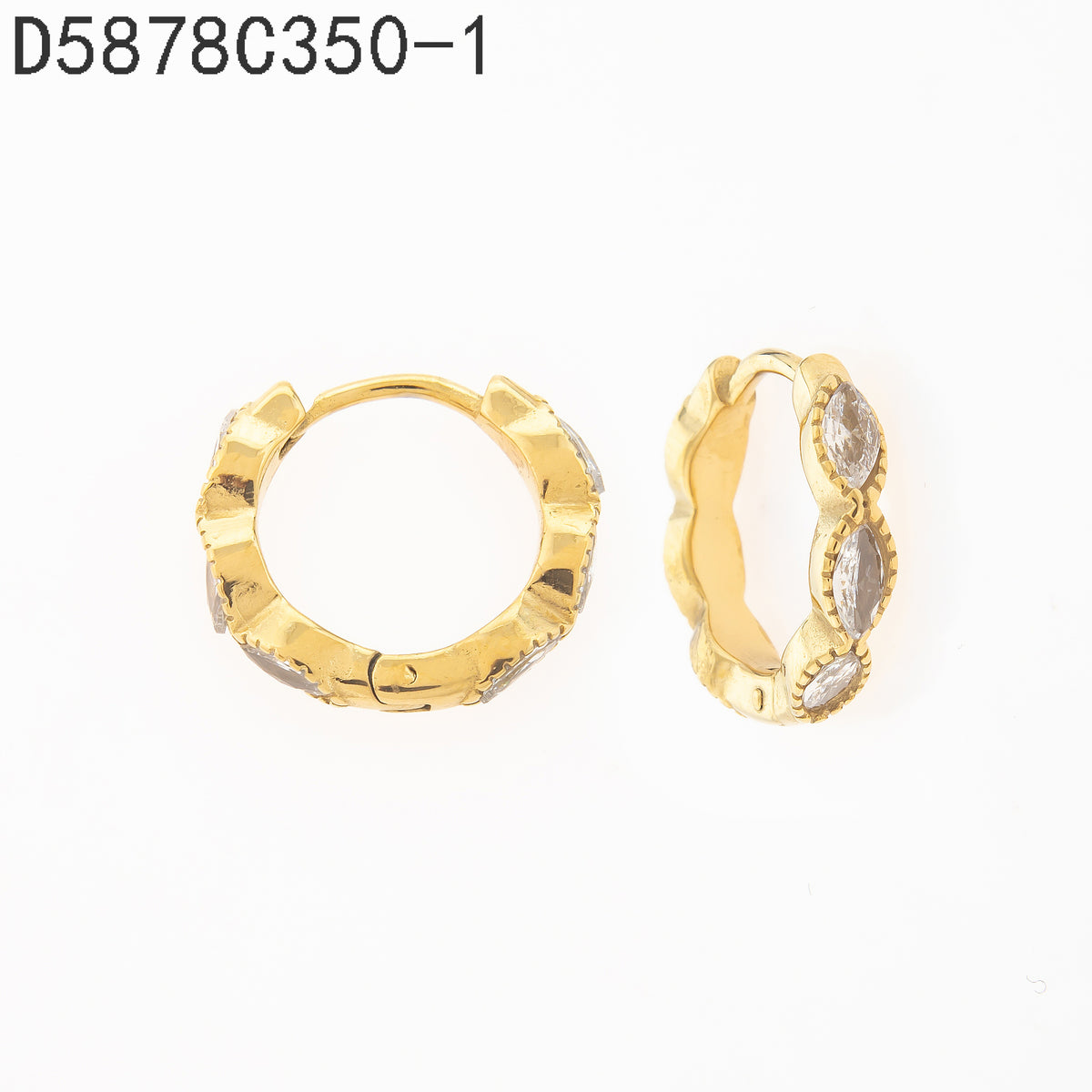 Pendientes Dorado