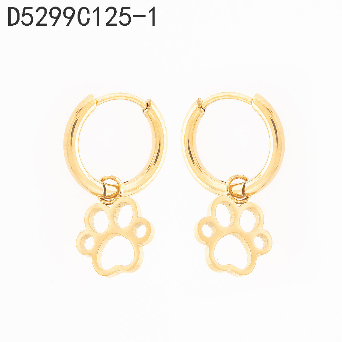 Pendientes Dorado