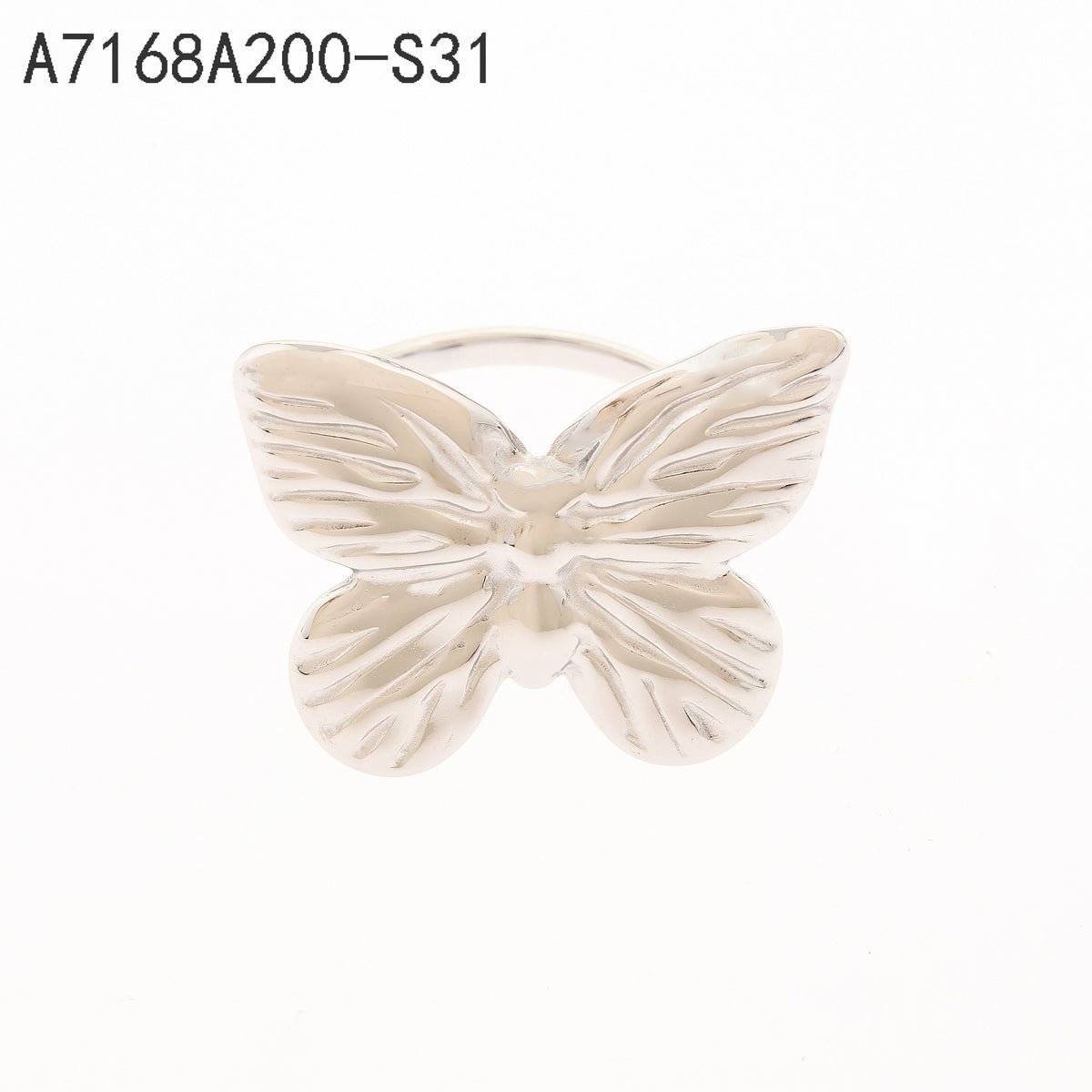 Anillo  Dorado Mariposa