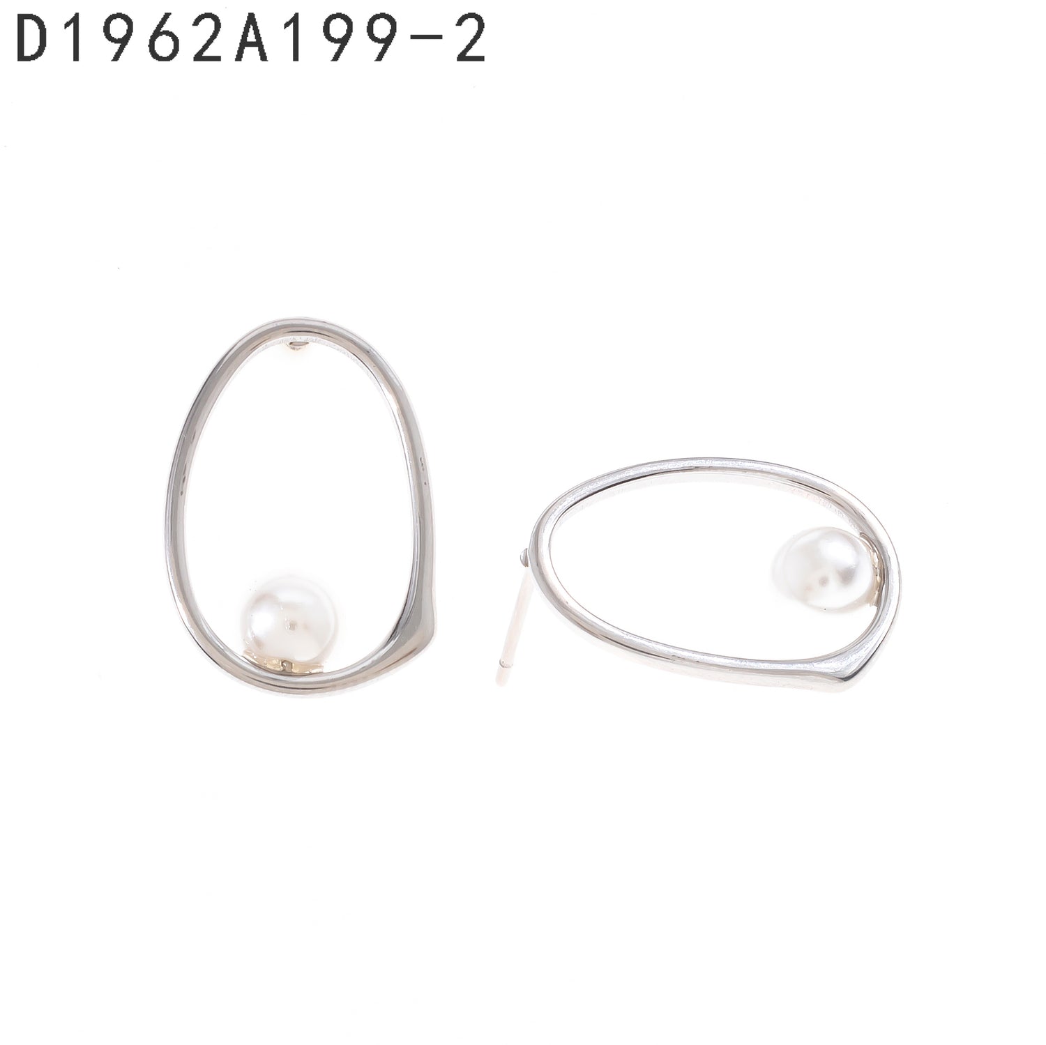 Pendientes de perlas (plata)