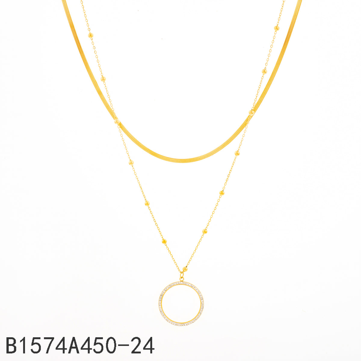 Collar Piedra granate