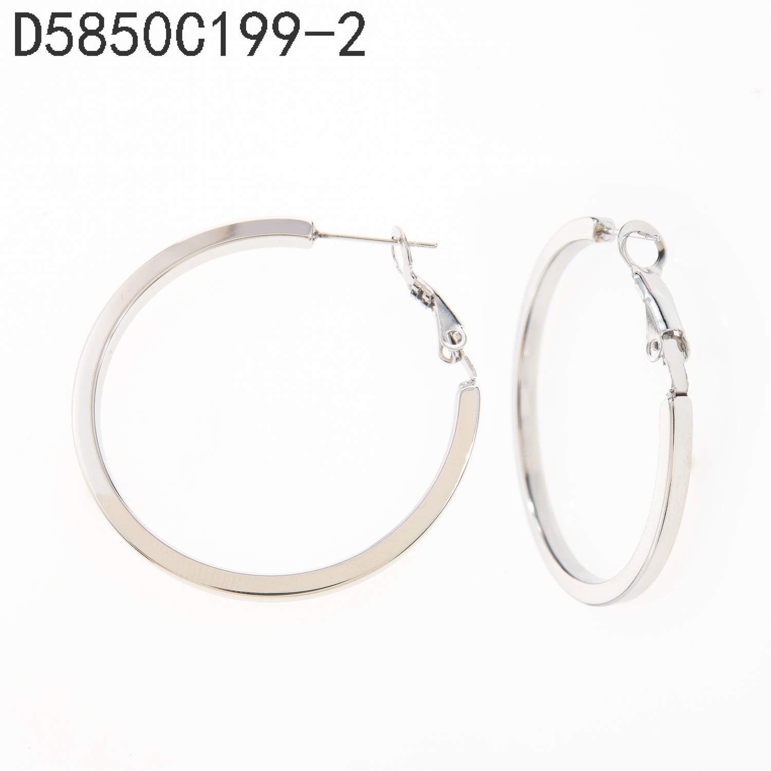 pendientes de aro (plata)