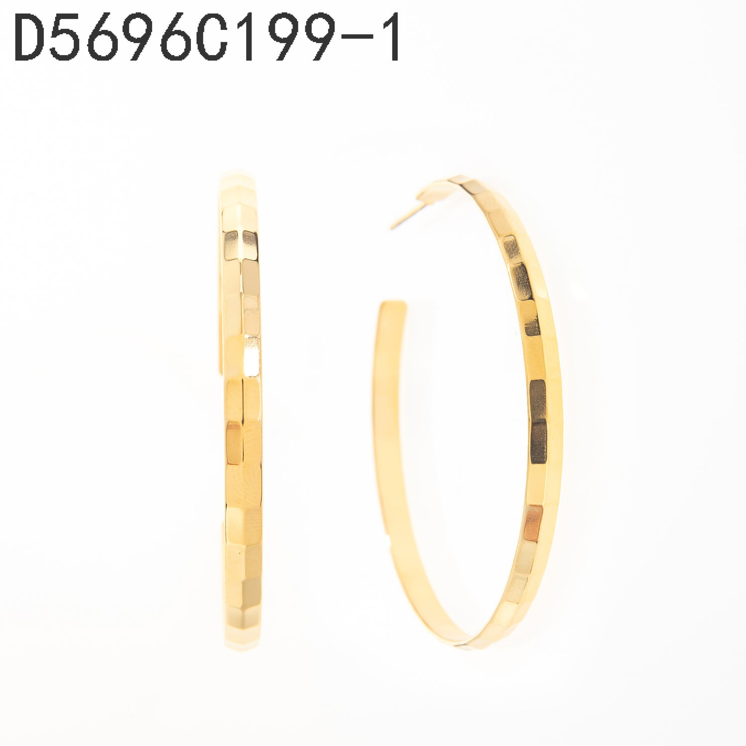 Pendientes de aro Oro Grueso 14K
