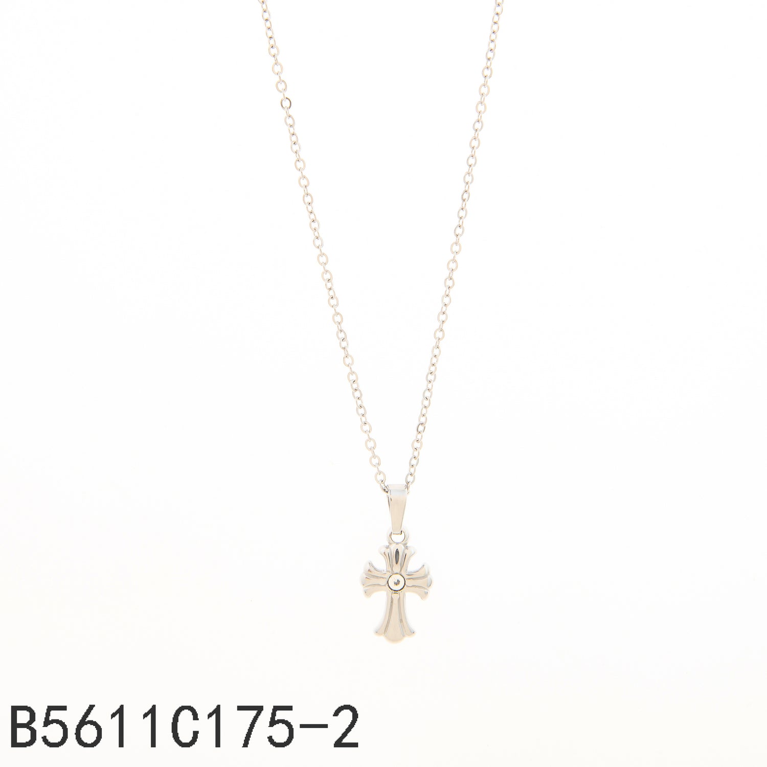 Collar de circón (plata)