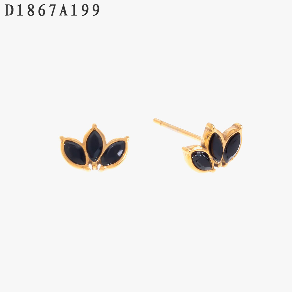 pendientes de hebilla de circón