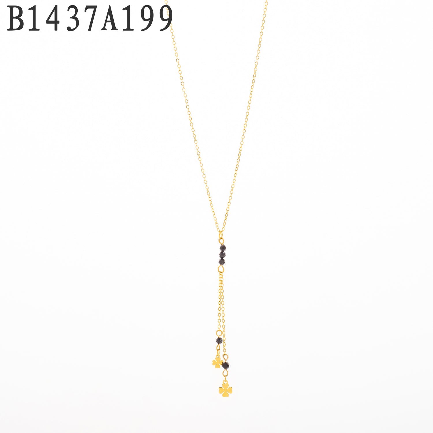 Collar de piedra Oro Grueso 14K