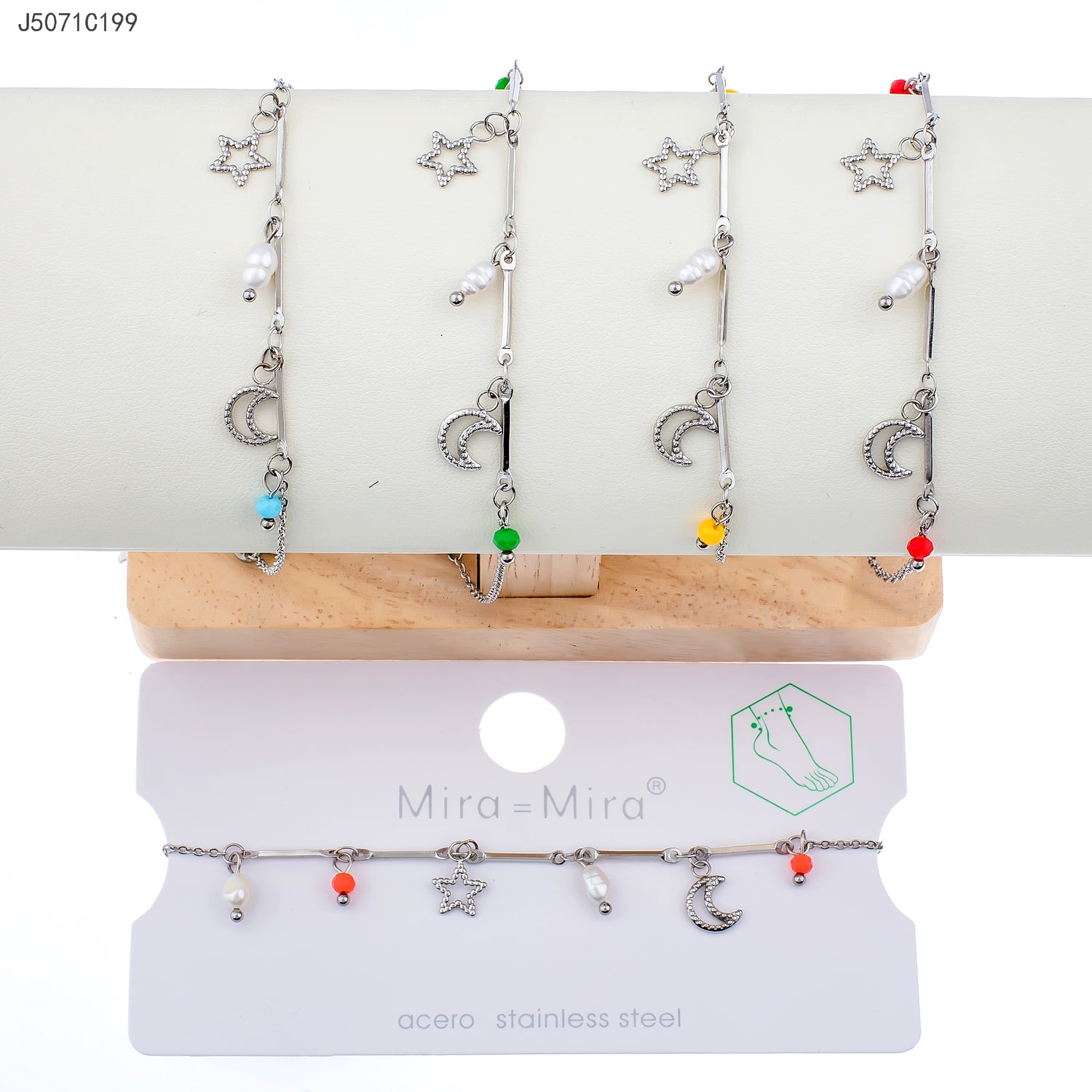 Tobillera Oro Grueso 14K