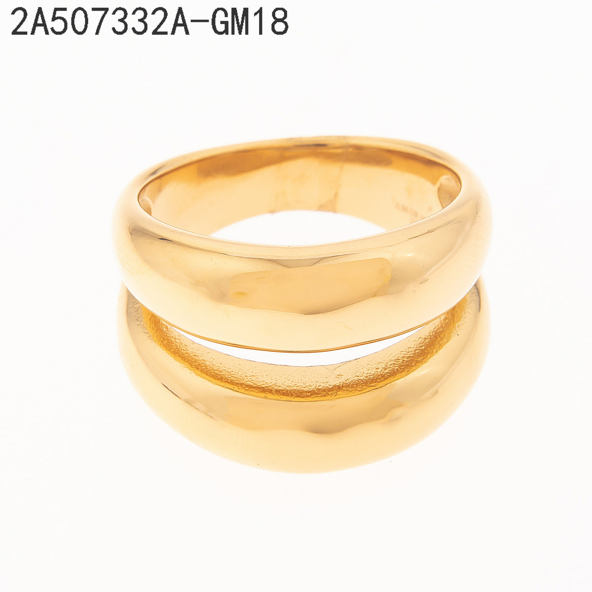 Anillo  Dorado  18 Milimetros