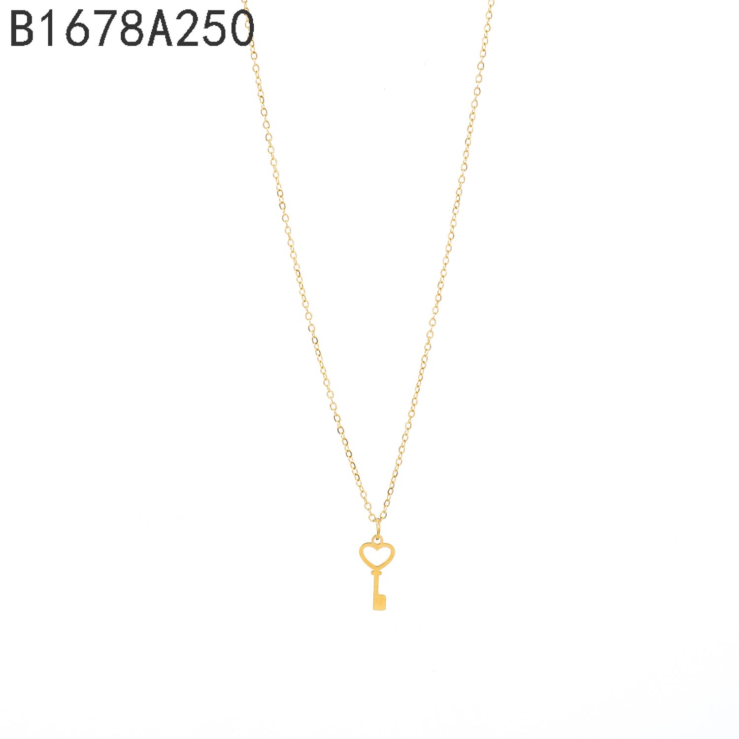 Collar Heart Key